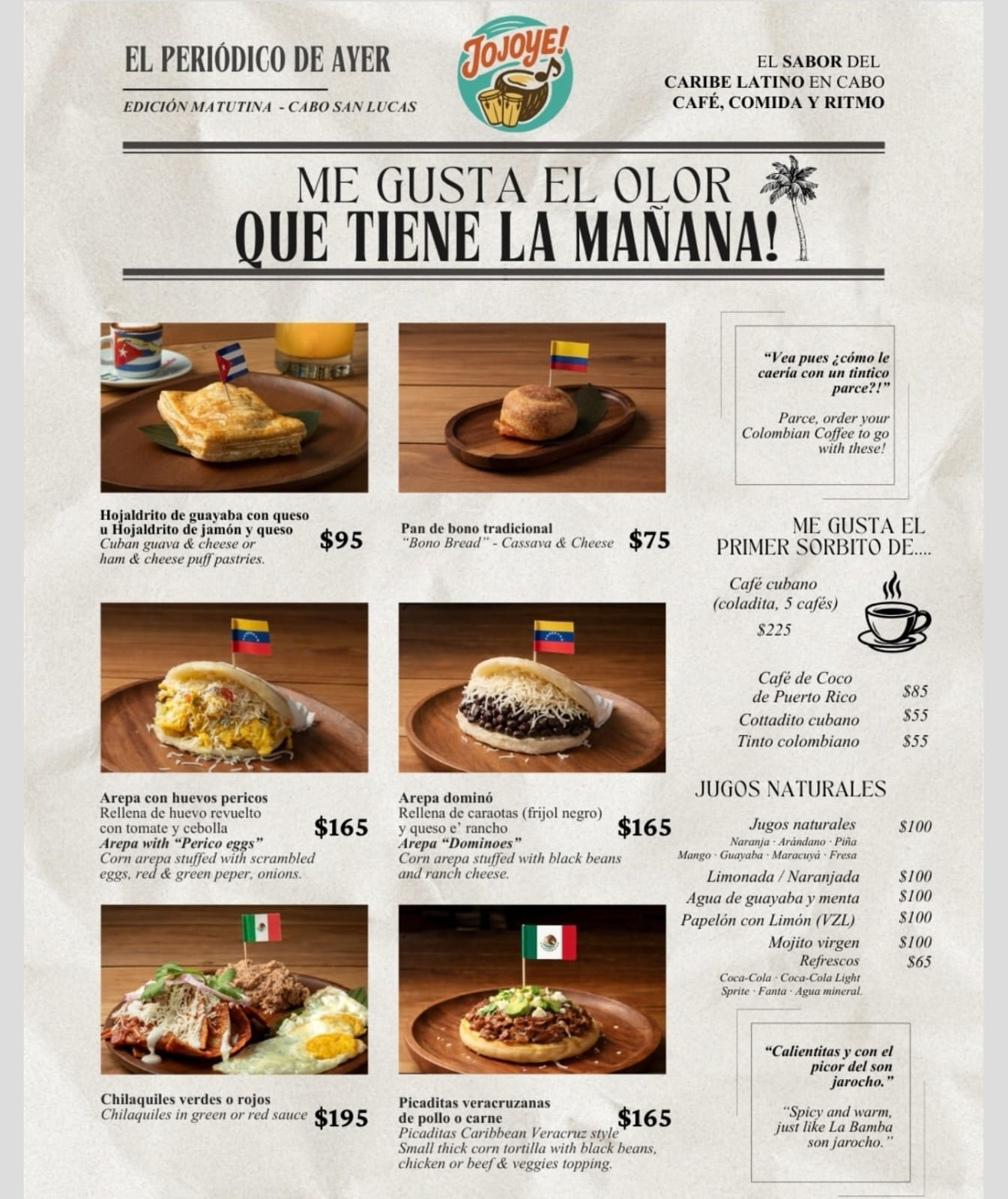 El olor que tiene la mañana!