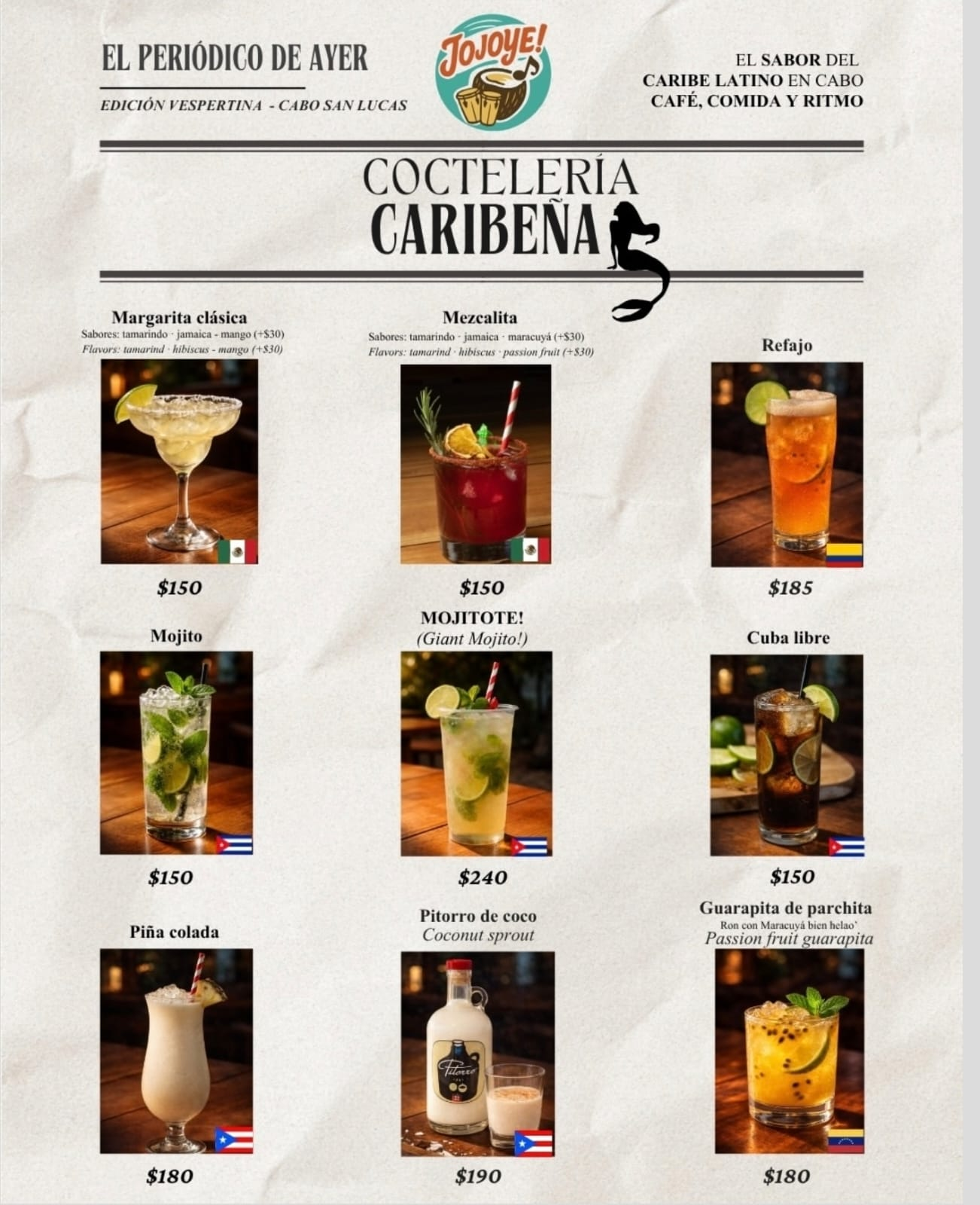 Coctelería Caribeña